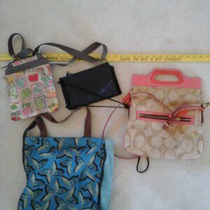 Lot of 5 Purses Estate Clerance Coach nice